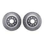 Dynamite Friction 7002-42039 Disc Brake Rotor Set - Rear - view 1