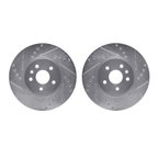 Dynamite Friction 7002-45004 Disc Brake Rotor Set - Front - view 1