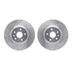 Dynamite Friction 7002-45012 Disc Brake Rotor Set - Front - view 1