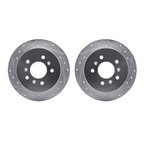 Dynamite Friction 7002-45015 Disc Brake Rotor Set - Rear - view 1