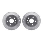 Dynamite Friction 7002-45020 Disc Brake Rotor Set - Rear - view 1