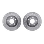 Dynamite Friction 7002-45021 Disc Brake Rotor Set - Rear - view 1