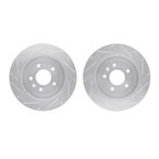 Dynamic Friction 7002-46037 Disc Brake Rotor Set - Rear - view 1