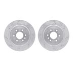 Dynamite Friction 7002-46041 Disc Brake Rotor Set - Rear - view 1
