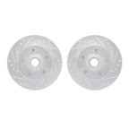 Dynamite Friction 7002-47000 Disc Brake Rotor Set - Front - view 1