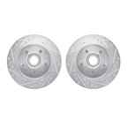 Dynamite Friction 7002-47002 Disc Brake Rotor Set - Front - view 1