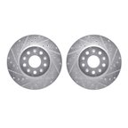 Dynamite Friction 7002-47023 Disc Brake Rotor Set - Front - view 1