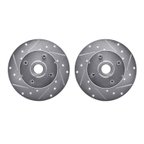 Dynamic Friction 7002-47026 Disc Brake Rotor Set - Front - view 1