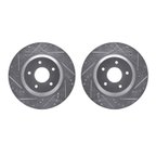 Dynamite Friction 7002-47033 Disc Brake Rotor Set - Front - view 1