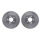 Dynamite Friction 7002-47036 Disc Brake Rotor Set - Front - view 1