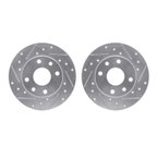 Dynamic Friction 7002-47042 Disc Brake Rotor Set - Front - view 1