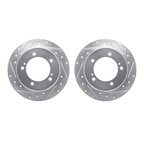 Dynamite Friction 7002-47044 Disc Brake Rotor Set - Front - view 1