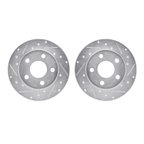 Dynamite Friction 7002-47048 Disc Brake Rotor Set - Rear - view 1