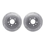 Dynamite Friction 7002-47049 Disc Brake Rotor Set - Rear - view 1