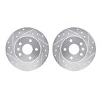 Dynamite Friction 7002-47054 Disc Brake Rotor Set - Rear - view 1