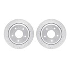 Dynamite Friction 7002-47057 Disc Brake Rotor Set - Rear - view 1