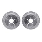 Dynamite Friction 7002-47058 Disc Brake Rotor Set - Rear - view 1
