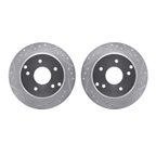 Dynamite Friction 7002-47060 Disc Brake Rotor Set - Rear - view 1