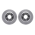 Dynamite Friction 7002-48002 Disc Brake Rotor Set - Front - view 1