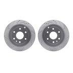 Dynamite Friction 7002-48052 Disc Brake Rotor Set - Rear - view 1