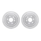 Dynamite Friction 7002-48063 Disc Brake Rotor Set - Rear - view 1