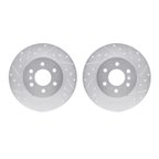Dynamic Friction 7002-52018 Disc Brake Rotor Set - Rear - view 1