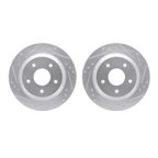 Dynamite Friction 7002-52019 Disc Brake Rotor Set - Rear - view 1