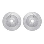 Dynamite Friction 7002-54027 Disc Brake Rotor Set - Front - view 1