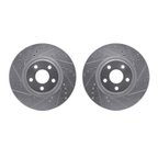 Dynamite Friction 7002-54053 Disc Brake Rotor Set - Front - view 1