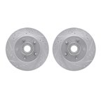 Dynamic Friction 7002-54055 Disc Brake Rotor Set - Front - view 1