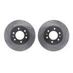 Dynamite Friction 7002-54091 Disc Brake Rotor Set - Front - view 1