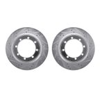 Dynamite Friction 7002-54096 Disc Brake Rotor Set - Front - view 1