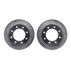 Dynamite Friction 7002-54120 Disc Brake Rotor Set - Front - view 1