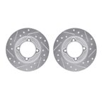 Dynamite Friction 7002-54130 Disc Brake Rotor Set - Front - view 1