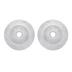 Dynamite Friction 7002-54166 Disc Brake Rotor Set - Front - view 1