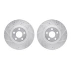 Dynamite Friction 7002-54184 Disc Brake Rotor Set - Front - view 1