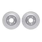 Dynamite Friction 7002-54197 Disc Brake Rotor Set - Rear - view 1