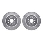 Dynamite Friction 7002-54198 Disc Brake Rotor Set - Rear - view 1