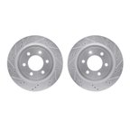 Dynamite Friction 7002-54207 Disc Brake Rotor Set - Rear - view 1