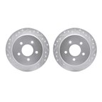 Dynamite Friction 7002-54208 Disc Brake Rotor Set - Rear - view 1