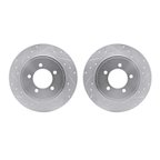 Dynamite Friction 7002-54209 Disc Brake Rotor Set - Rear - view 1