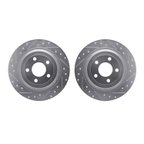 Dynamite Friction 7002-54242 Disc Brake Rotor Set - Rear - view 1