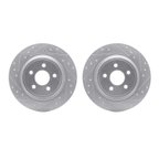 Dynamite Friction 7002-55004 Disc Brake Rotor Set - Rear - view 1