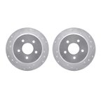 Dynamite Friction 7002-56015 Disc Brake Rotor Set - Rear - view 1
