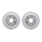 Dynamite Friction 7002-58016 Disc Brake Rotor Set - Rear - view 1