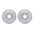 Dynamite Friction 7002-58019 Disc Brake Rotor Set - Rear - view 1