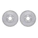 Dynamic Friction 7002-58022 Disc Brake Rotor Set - Rear - view 1