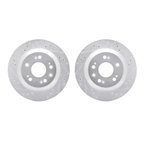 Dynamite Friction 7002-58026 Disc Brake Rotor Set - Rear - view 1