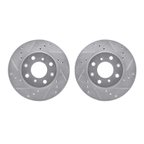 Dynamite Friction 7002-59029 Disc Brake Rotor Set - Front - view 1