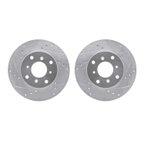 Dynamite Friction 7002-59038 Disc Brake Rotor Set - Front - view 1
